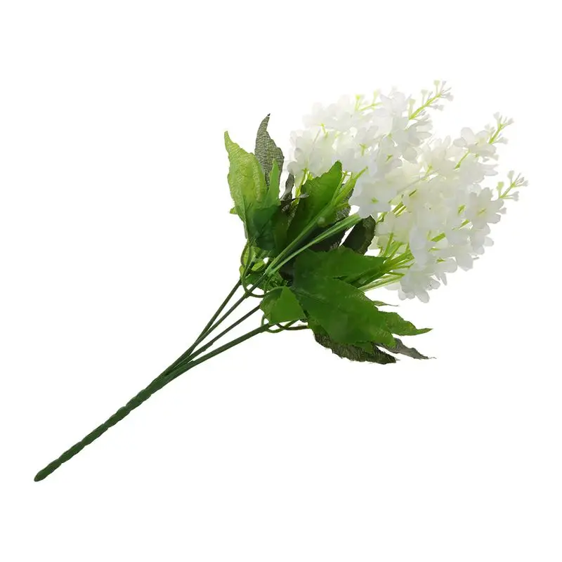 Шелковая ткань 5 головок Искусственные цветы изготовленные вручную Свадебные