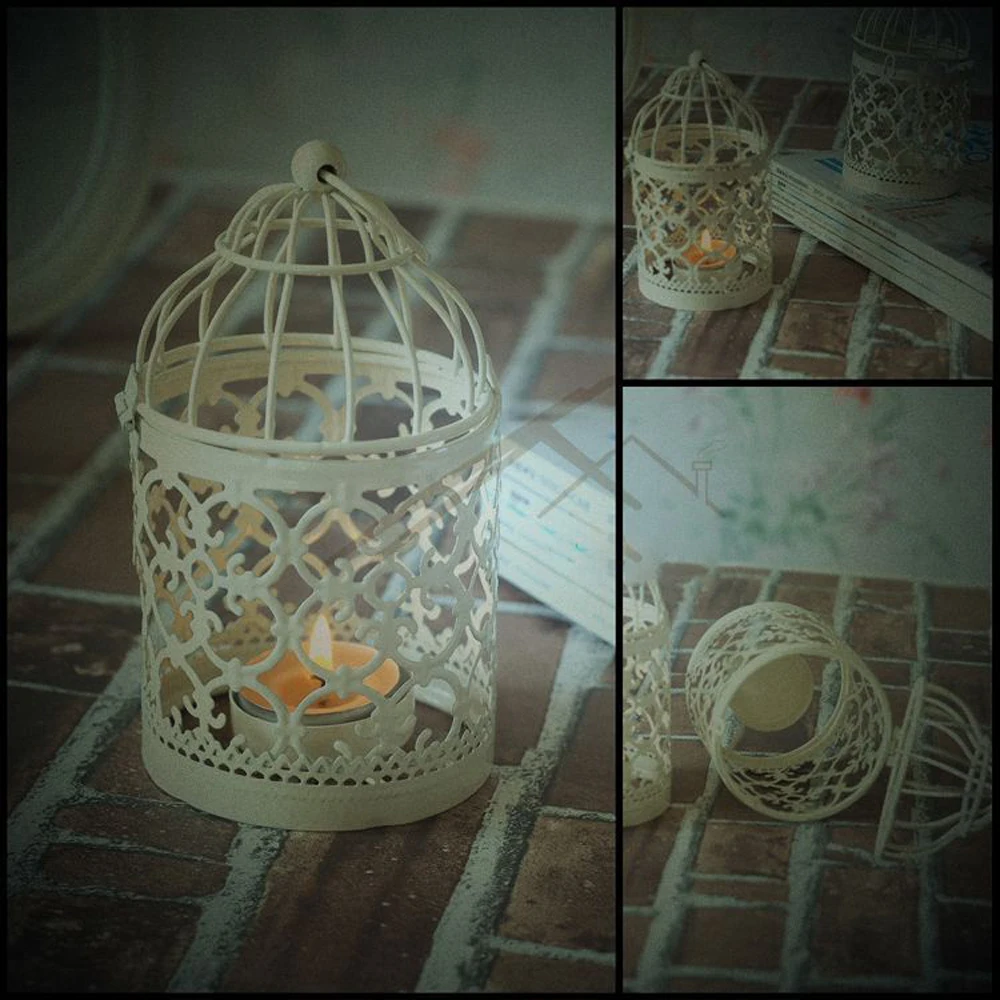 Скандинавские украшения для дома полый Держатель Подсвечники Tealight подвесной