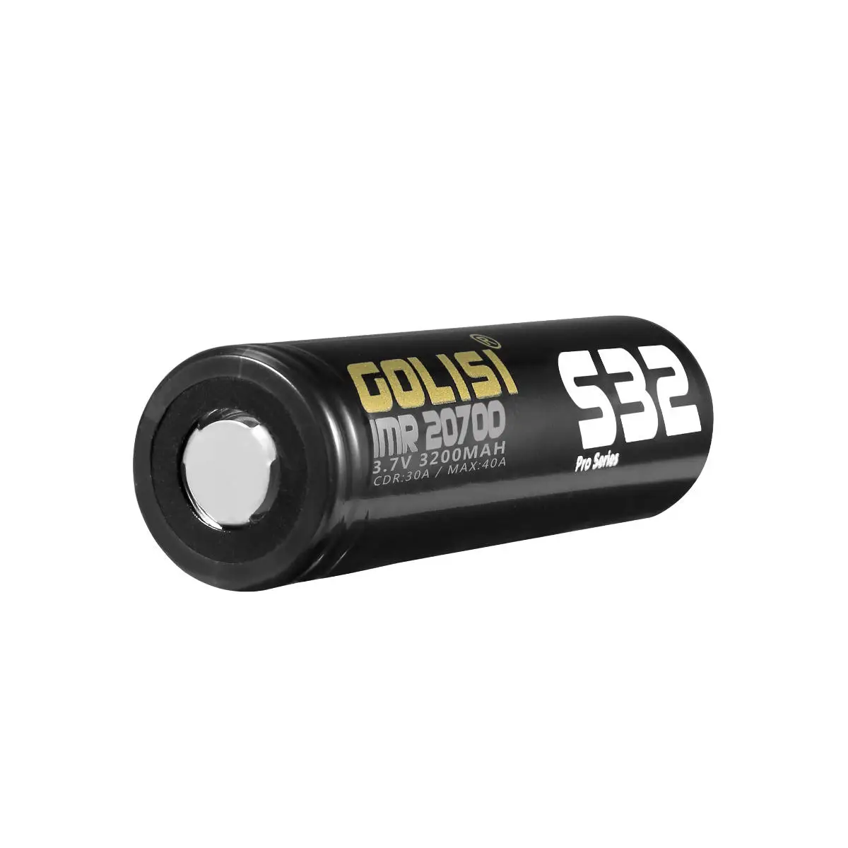 Golisi 2 шт. S32 Imr 20700 3200 Mah 3,7 V Cdr 30A Max 40A Высокая утечка электронная сигарета аккумуляторная батарея для Vape вспышка светильник головной светильник