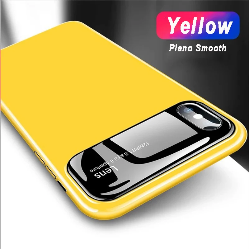 Для capa iphone X XS чехол из закаленного стекла для 6 7 8 Plus Capinhas покрытие пианино