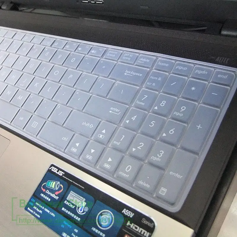 Силиконовый чехол для клавиатуры Asus K70ij K70io K70id K70i A550C A73 B53S E56C N76 X75Vb X53U S56C N76Vb|Чехлы