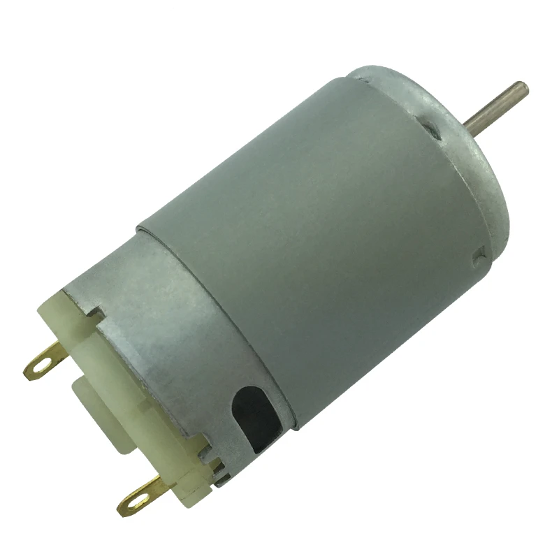 Высокоскоростной мотор RS395, Игрушечная модель, электромотор, бытовой прибор, мотор-робот 12 В 7500 об/мин 24 В 15000 об/мин
