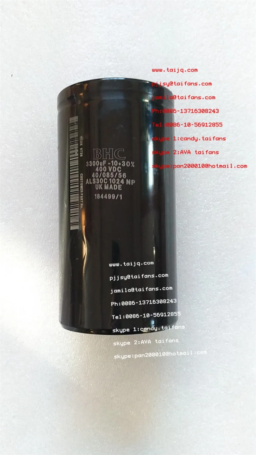 Конденсатор с алюминиевой крышкой, ALS30A682NP400N 6800 мкФ 400 V ALS30C1024NP 3300 мкФ 400 v ALS30G1006GP 1000 мкФ 450 dc-двигатель, напряжение 90X145 мм