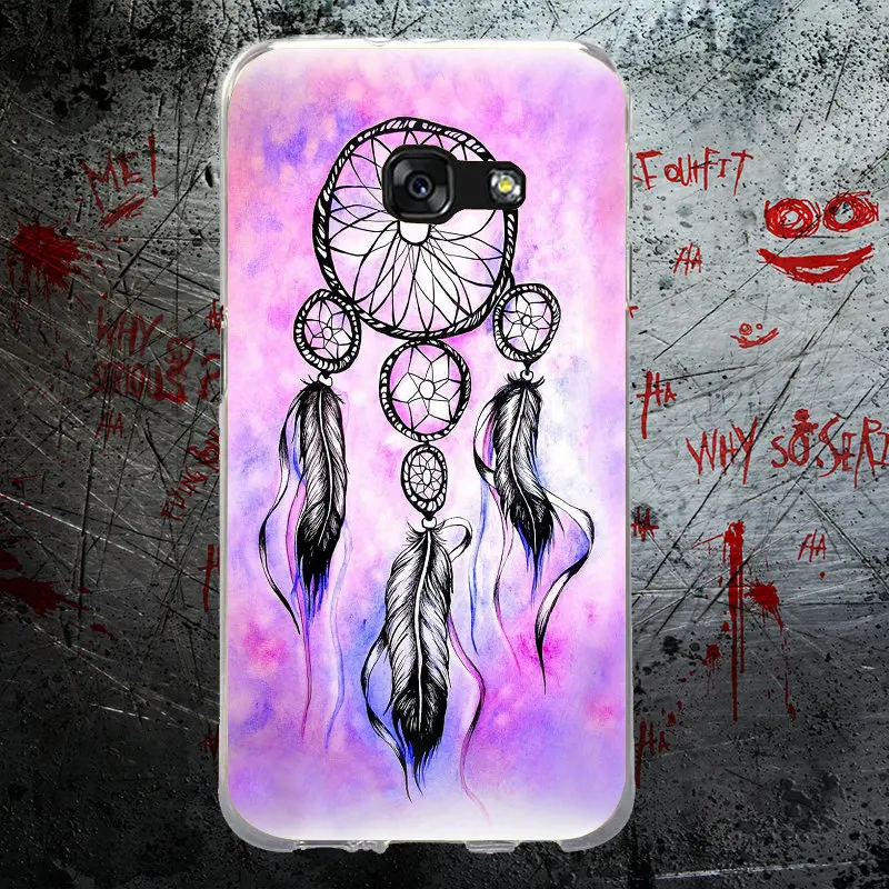 Fashion Dream Catcher Boho Tribal Soft Phone Cases for Samsung Note 2 3 4 5 8 HTC One U11 M7 M8 M9 M10 A9 E9 Plus | Мобильные