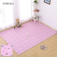 16pcspack eva foam split joint baby play mat 30301cm soft puzzle mat baby crawling interlock exercise floor mat for baby gym
