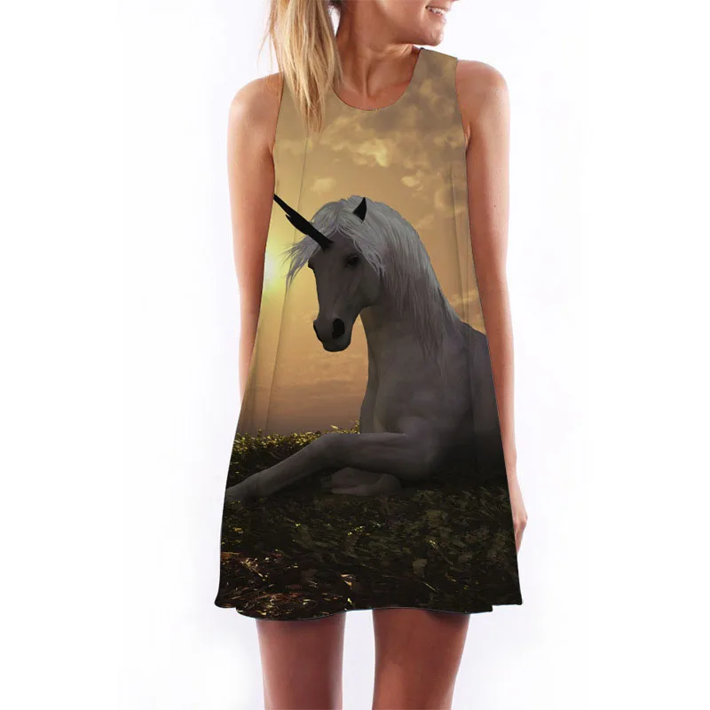 2019 пикантные Тигр платье для девочек Vestidos De Fiesta Женская Туника без рукавов