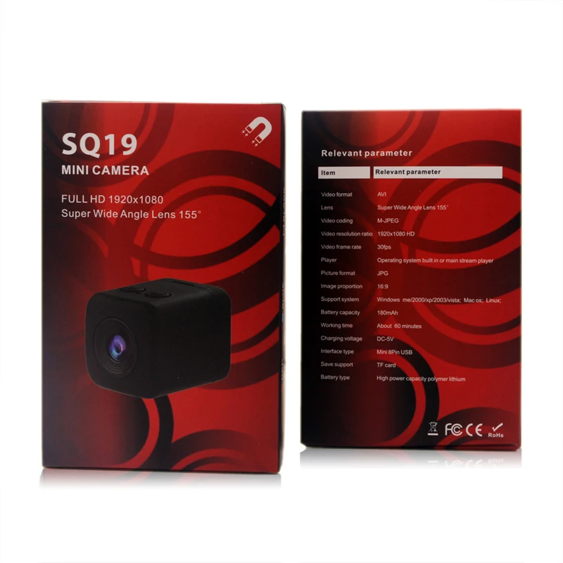Оригинальная SQ19 Full HD 1080P Мини wifi автомобильная камера, Автомобильный видеорегистратор, видеорегистратор для занятий спортом на открытом воздухе, Домашняя безопасность, автомобильная камера