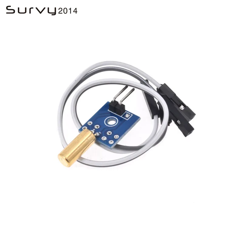 Датчик наклона модуль вибрационный датчик для Arduino STM32 AVR Raspberry Pi 3 V 12V с бесплатным