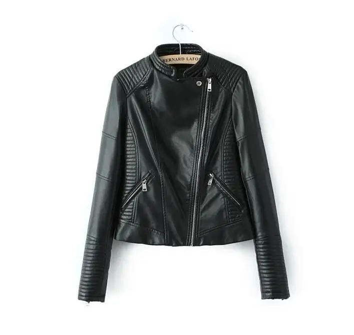 Очень хорошее качество кожаная куртка женская из искусственной кожи куртка|women