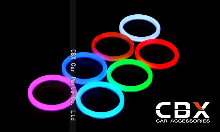 Полное светодиодное кольцо Angel eye Halo 2 5/3 0 дюйма СИД DRL для HID Прожектора объектива
