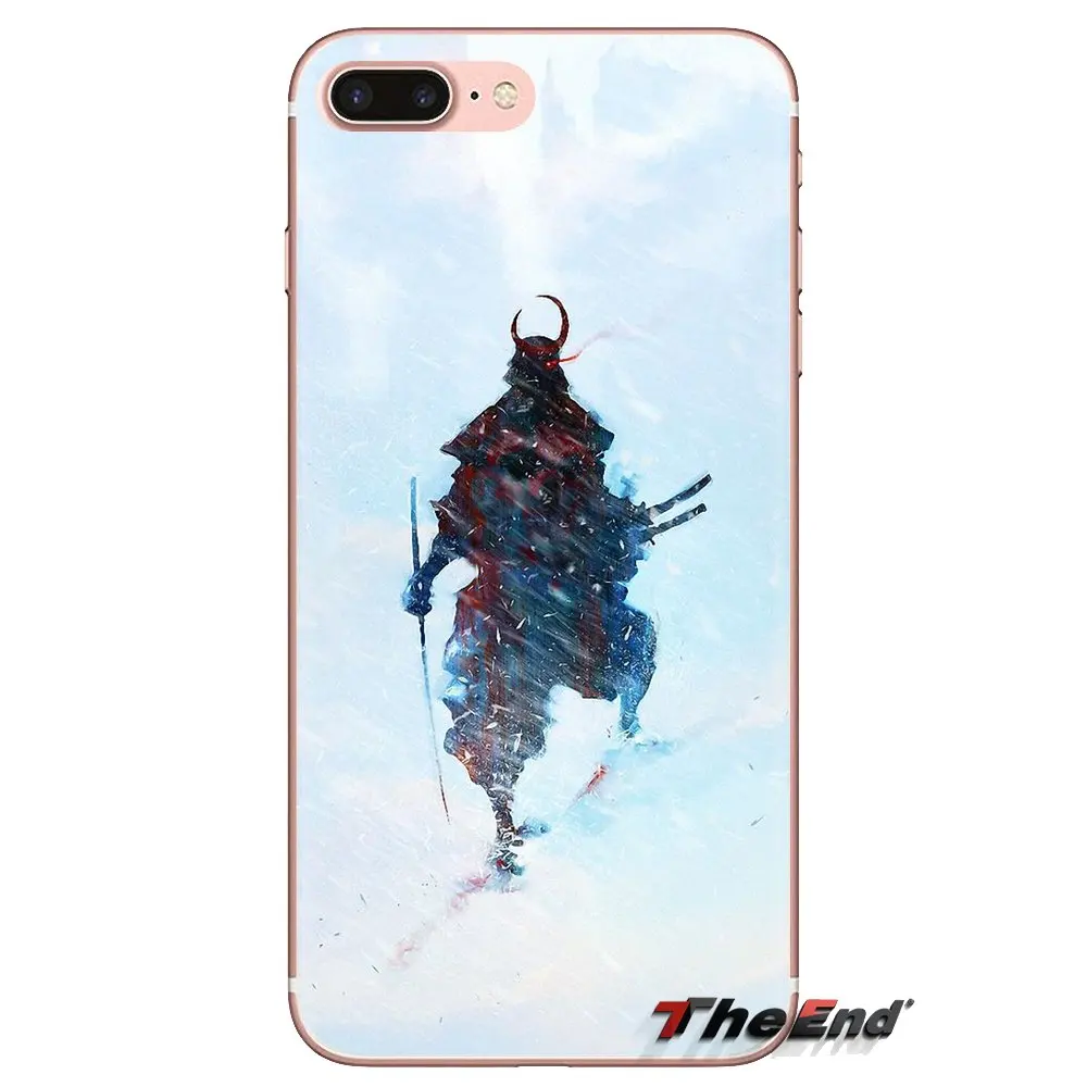Sakura Moon Samurai Art Soft Transparent Shell Covers For Samsung Galaxy A3 A5 A7 A9 A8 Star A6 Plus 2018 2015 2016 2017 |