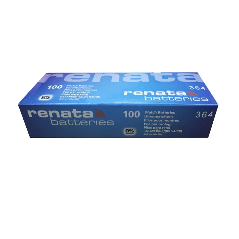 Аккумулятор для часов 5 Xrenata с оксидом серебра 364 SR621SW 621 1 55 в 100% оригинальный бренд