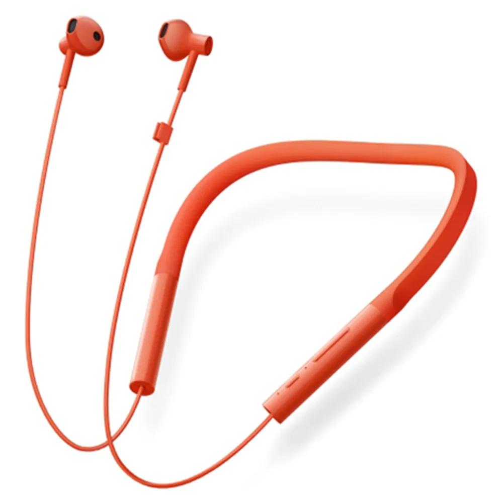 Оригинальные спортивные Bluetooth наушники Xiaomi Necklace беспроводные вкладыши с