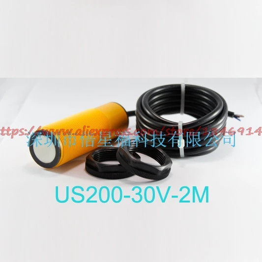 

Free shipping Ultrasonic distance measurement kit US200-30R-485 digital analog signal, NPN, output ultrasonic sensor