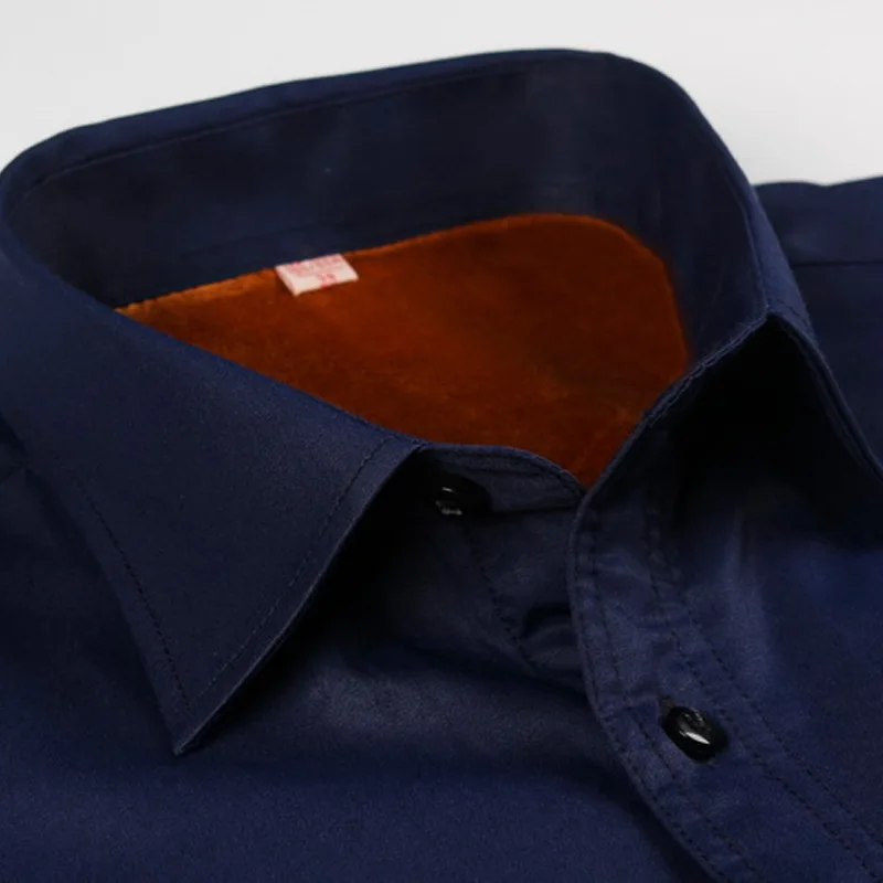 8XL 6XL 7XL мужская теплая рубашка с длинными рукавами большого размера зимняя