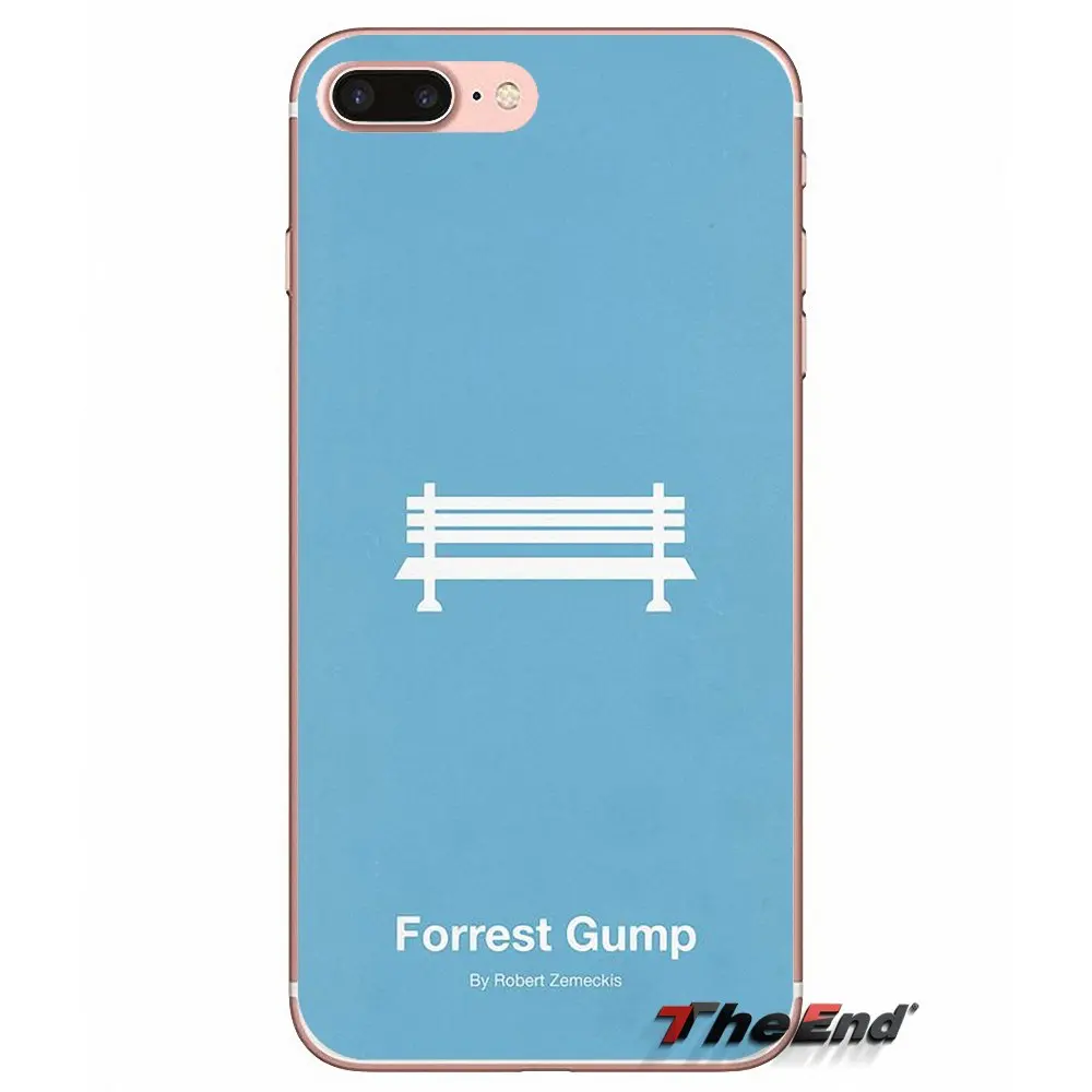 Силиконовый чехол из ТПУ для iPhone X 4 4S 5 5S 5C SE 6 6S 7 8 Plus Samsung Galaxy J1 J3 J5 J7 A3 A5 2016 2017 Forrest Gump