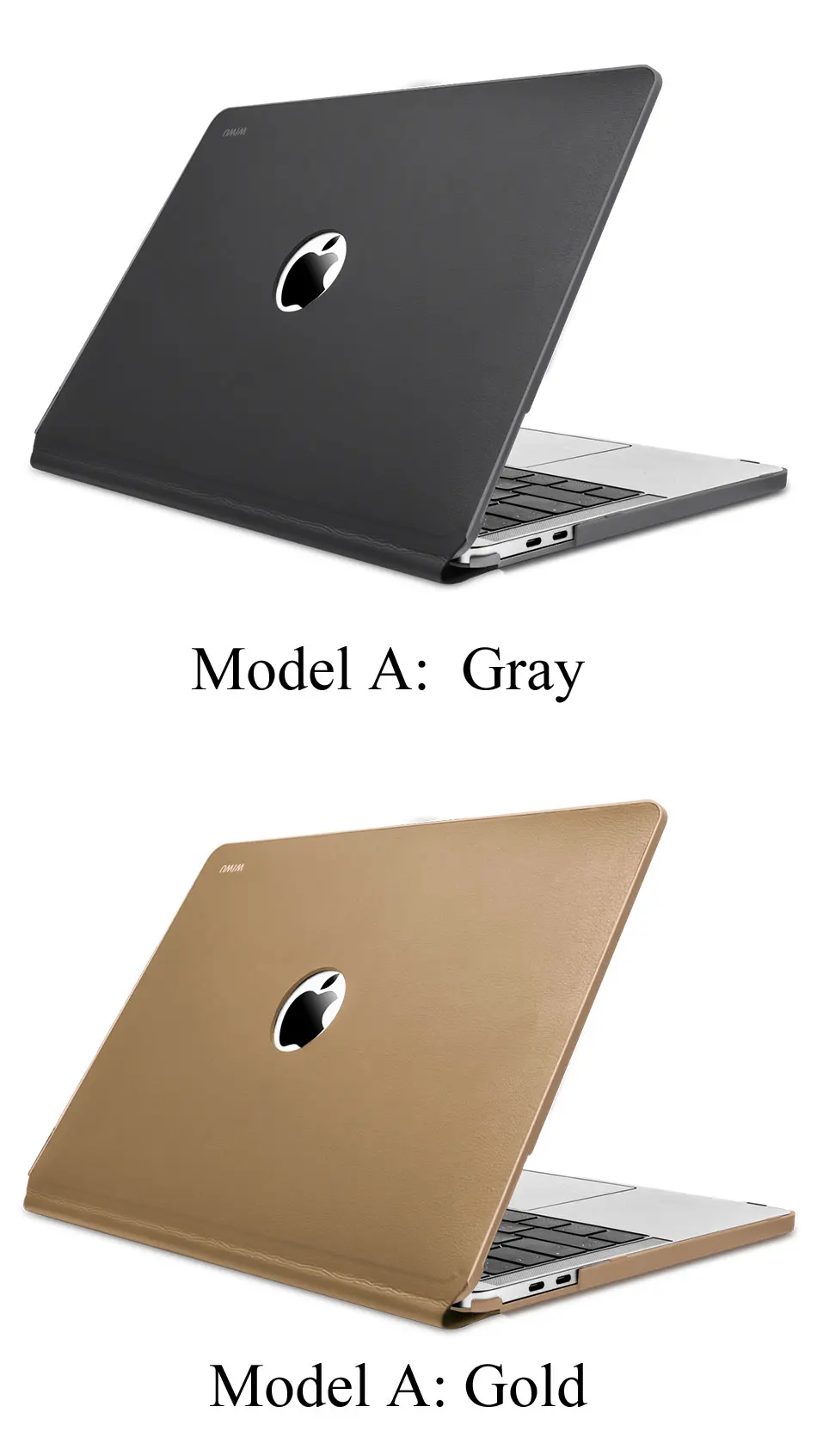 WIWU чехол для ноутбука MacBook Pro 13 A2159 Водонепроницаемый Жесткий Чехол из искусственной кожи для MacBook Pro 13 дюймов A1706 A1708