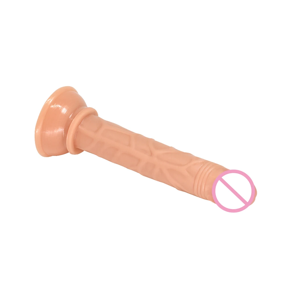 Маленький фаллоимитатор на присоске Женская присоска для мастурбации