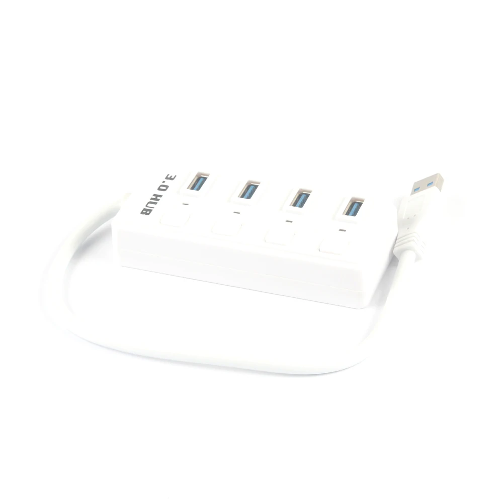 4-портовый концентратор USB 3 0 с индивидуальным контроллером выключателей питания