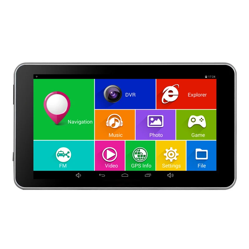 Keelead 7 дюймов Автомобильный gps-навигации Android емкостный Quad Core 16 ГБ Bluetooth Wi-Fi