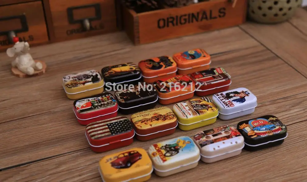 Новый мини контейнер для хранения монет коробка ювелирных изделий и серег