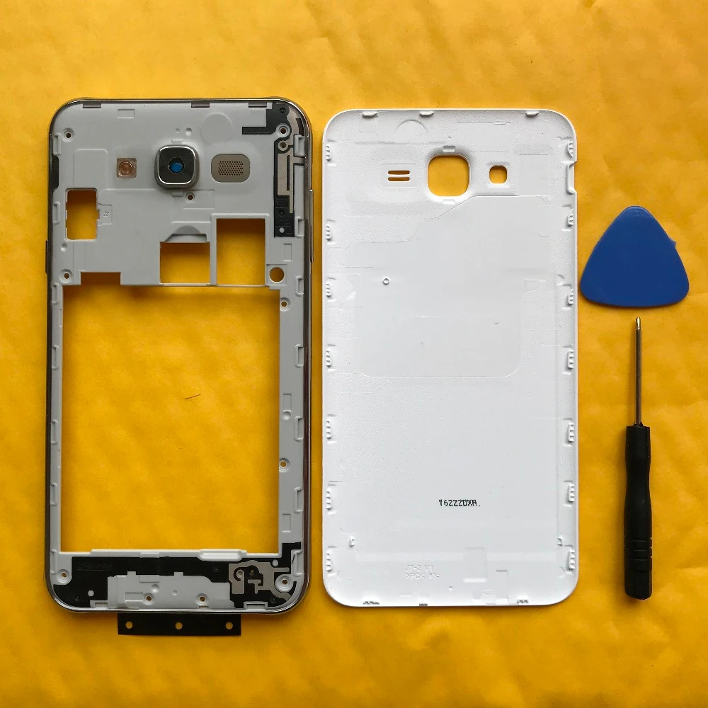 Корпус средней рамки для Samsung J7 2015 J700 Galaxy J700F J700H J700M оригинальный корпус телефона