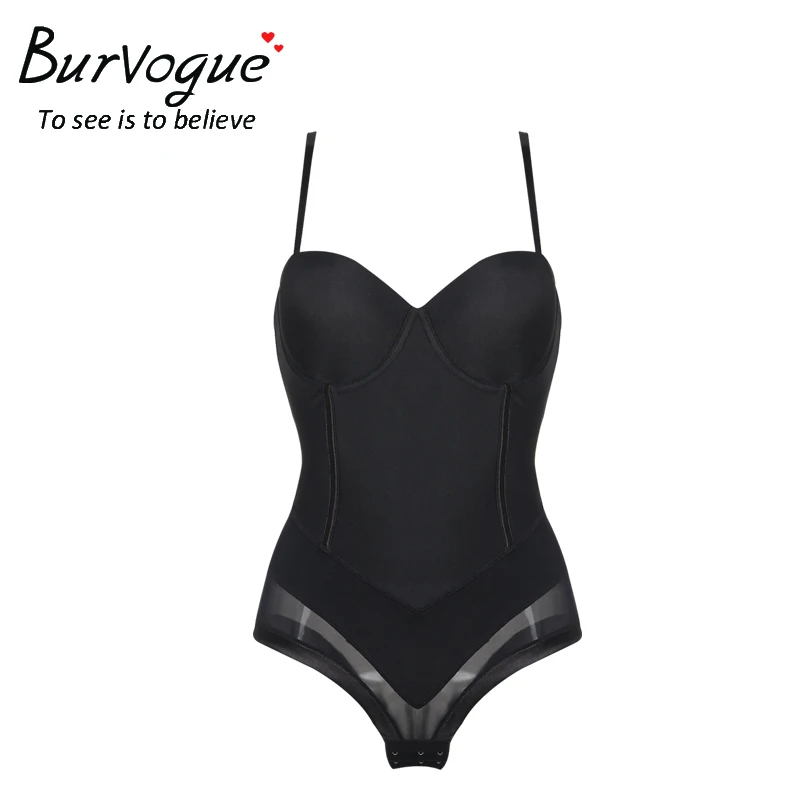 Burvogue Корректирующее белье для тела, Корректирующее белье пуш-ап, утягивающее белье, формирователь бюста, нижнее белье для женщин, сексуальное Утягивающее боди, бесшовное корректирующее белье