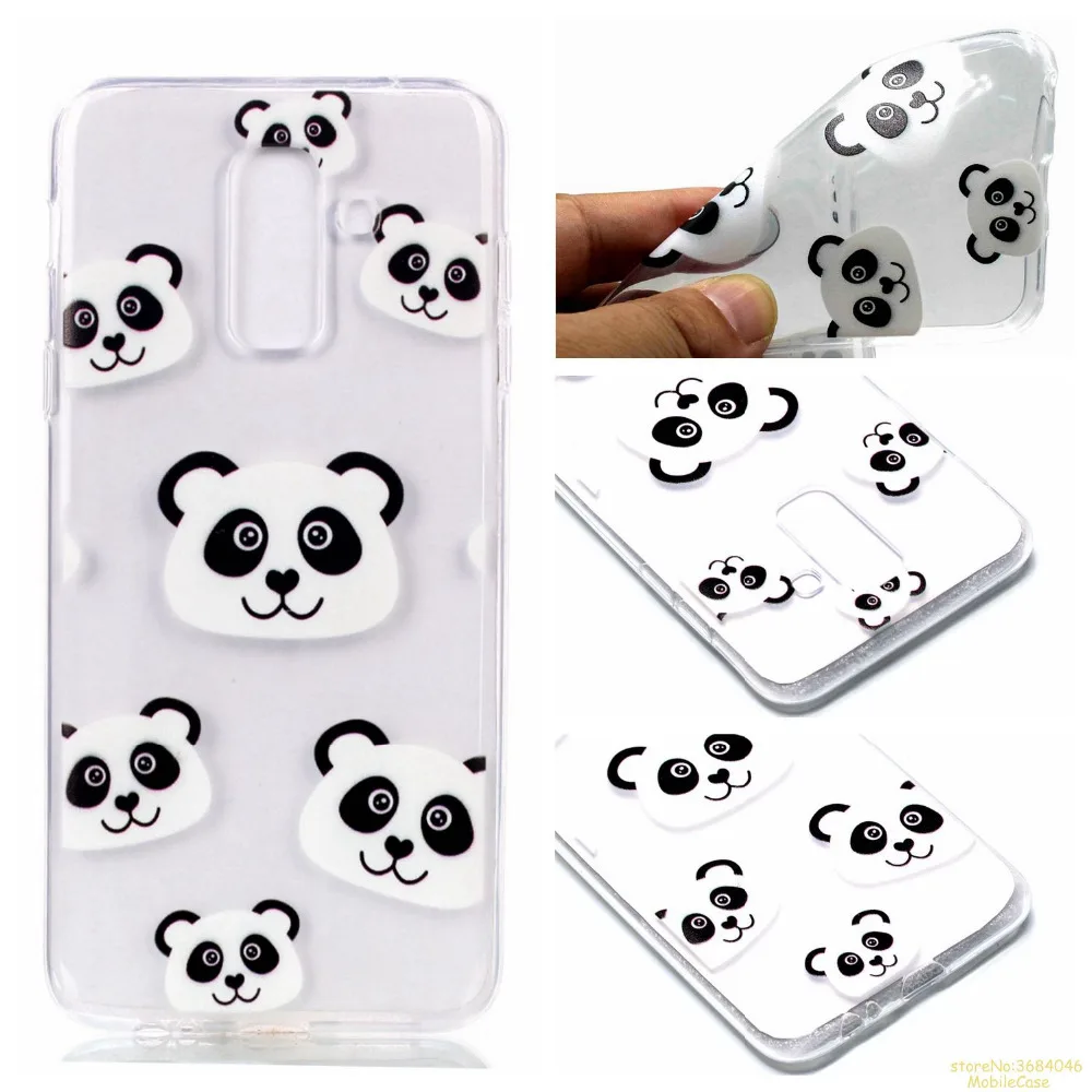 Высокое качество чехол для телефона из ТПУ с принтом &quotдля samsung A6 плюс модный