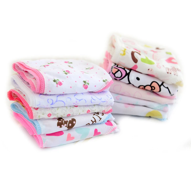 Bragas de colores para ni&ntilde;as, ropa interior de algod&oacute;n para adolescentes, Chica adolescente, de 2 a 12 a&ntilde;os-3