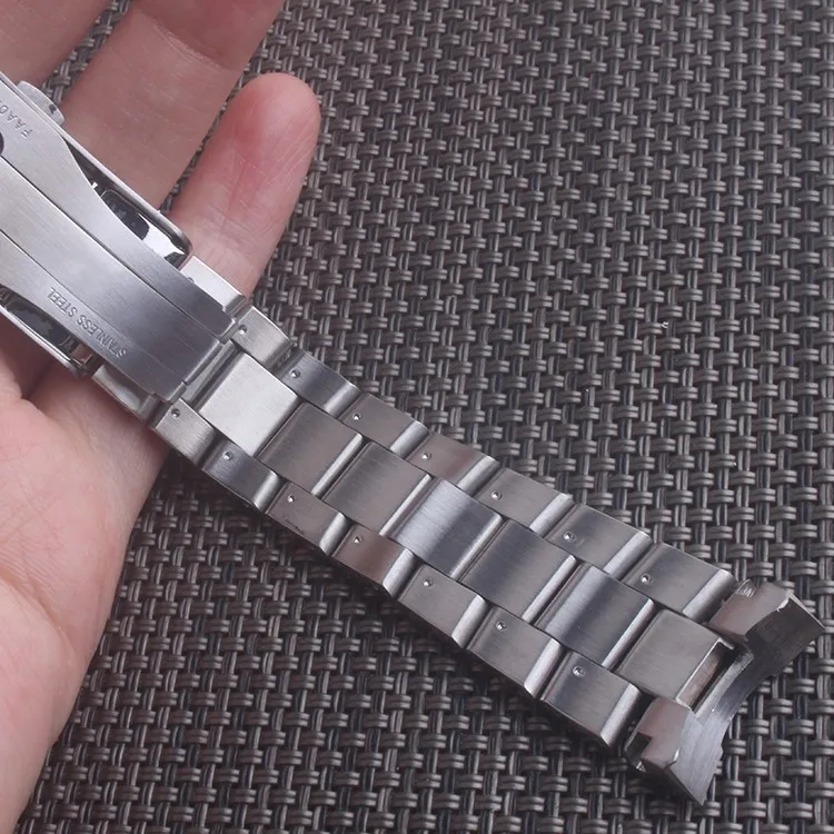 

Silver Stainless Steel Strap Band For Tag Heuer Watch Clasp/Buckle 22mm + Pins