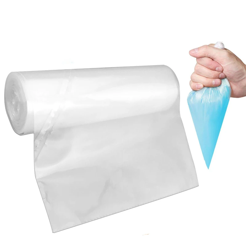 50pcs/roll Disposable Thicken Pastry Bag Icing Piping Bag Cookies Cupcake Cream Decor Bags Fondant Cake Decorating Pastry Tools