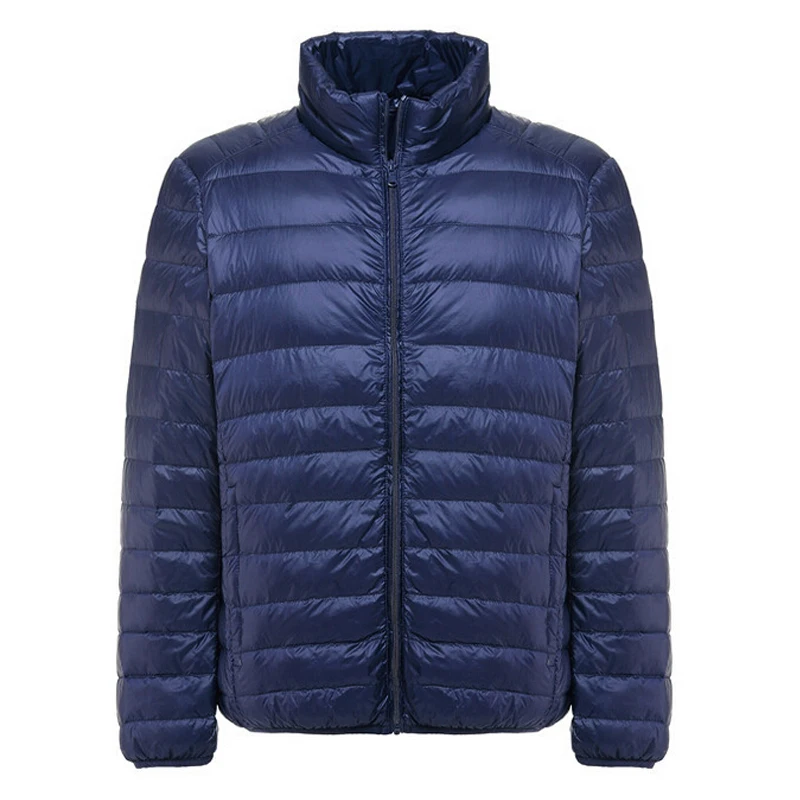 Men Ultralight Jacket Mens Stand Collar Outwear Coats Jaqueta Masculino Men's Brand 2017 New Autumn Jackets Winter Parka | Мужская