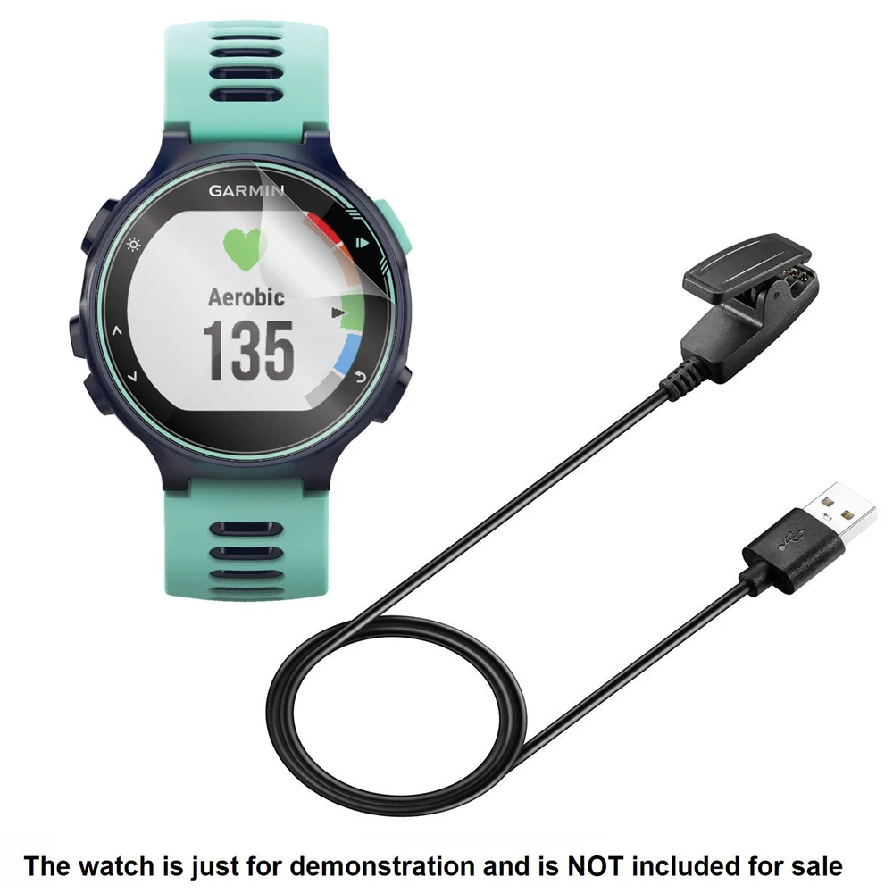 Зарядный кабель USB + Защитная пленка для экрана Garmin Forerunner 735XT аксессуары умных