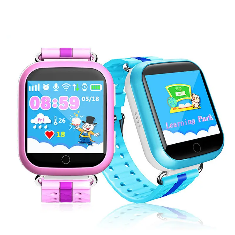 Дети SmartWatch Q750 GPS WiFi трекер часы gsm детей Телефонный звонок анти потерял Sos Браслет