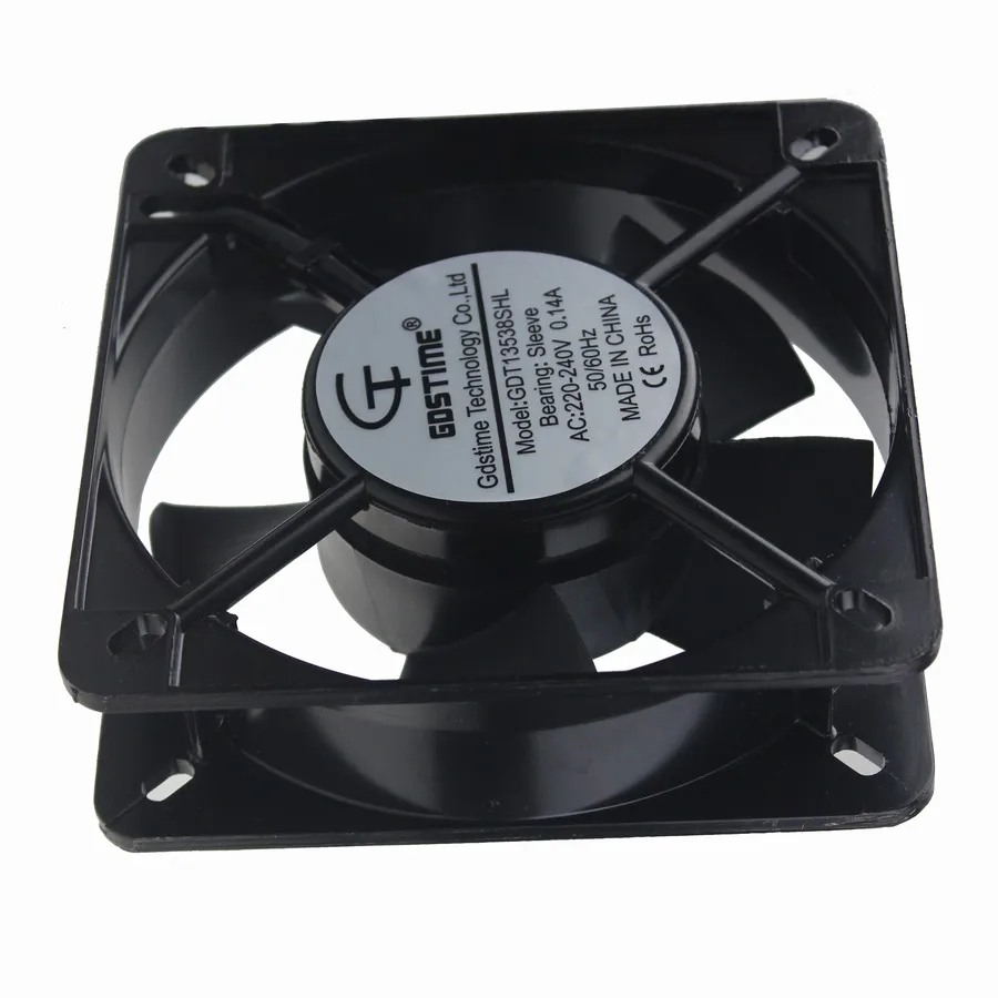 1 шт. Gdstime 13538 AC 220V 13 см 135 мм 135x135x38 осевой кулер охлаждающий вытяжной