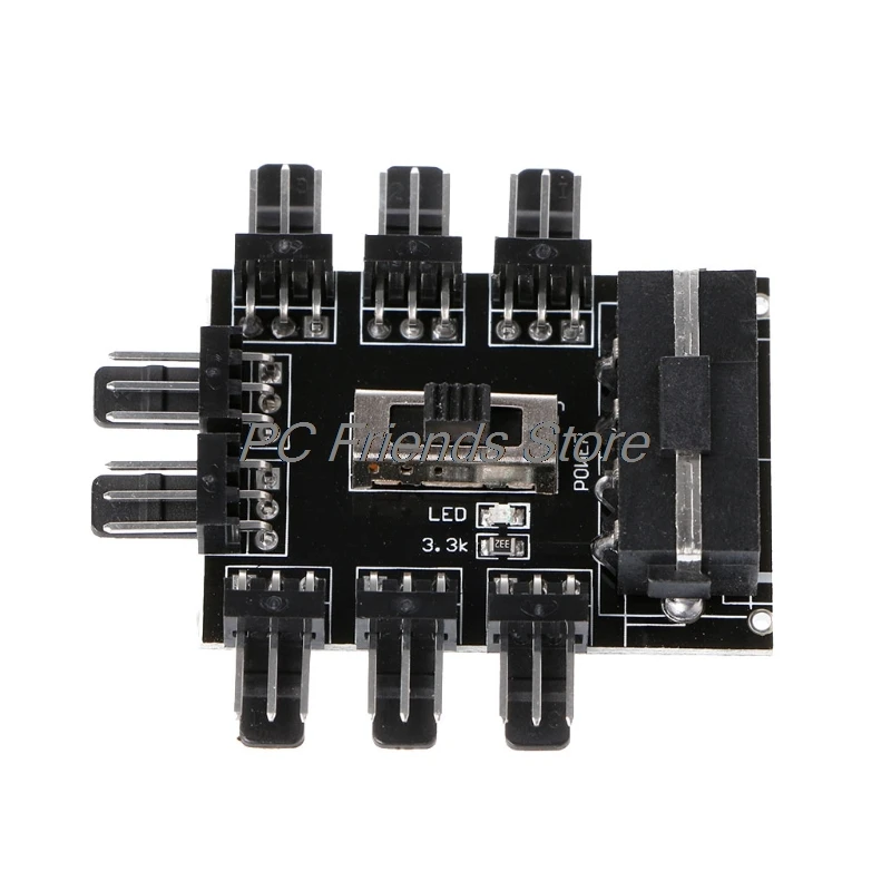 Разветвитель для кулера ПК IDE Molex 1-8 каналов 3 контакта 12 В | Компьютеры и офис