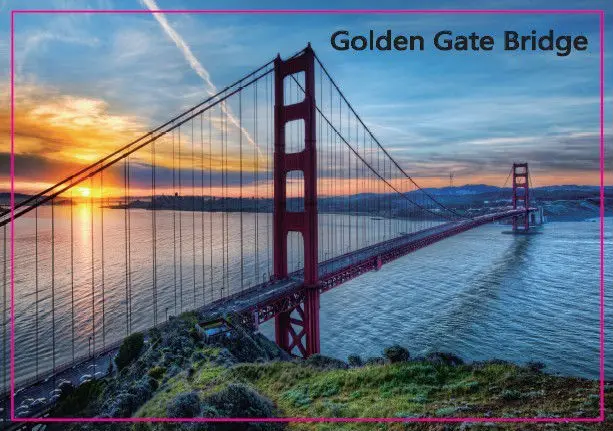 США Калифорния сандиего Золотые ворота мост сцены туристический металлический