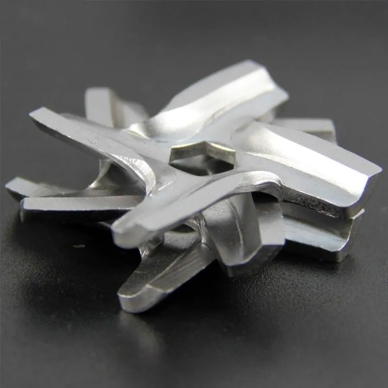 3 шт. Новый Нержавеющая сталь шестигранной лезвие Мясорубка Ножи MS-0926063 HV2 HV3 HV4 HV6