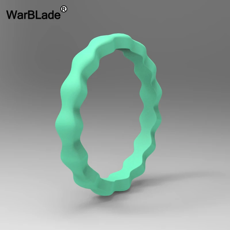 Новое Гипоаллергенное кольцо WarBLade 3 мм из эластичного силикона для кроссфита