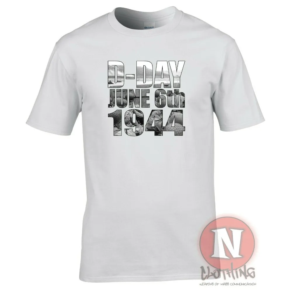D Camiseta Guerra Mundial 2 Aliados Wwii Ww2 Reenactor Overlord брендовая летняя Стильная мужская