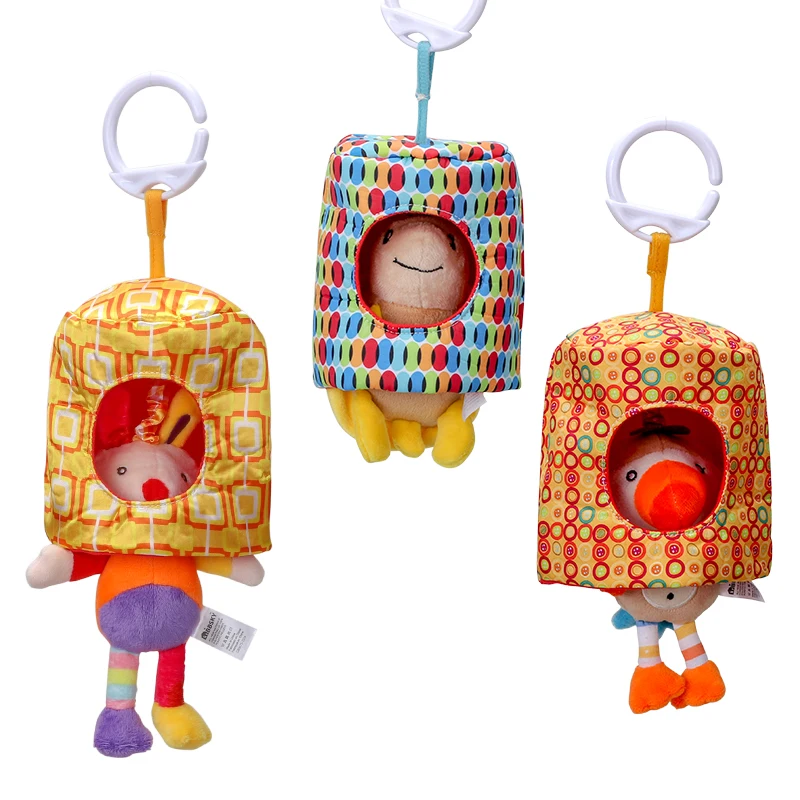 BBSKY шесть маленьких стилей животных играть peekaboo милый интересный скрытый поиск
