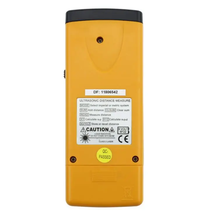 Электронный измеритель расстояний EM55 с лазерной указкой для домашнего декора.