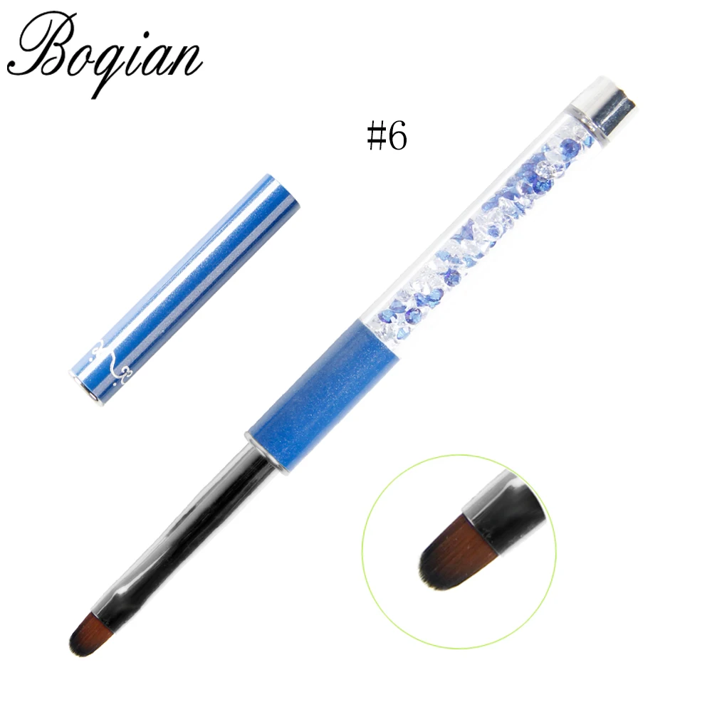 

BQAN BQAN UV Gel Brush Liner Painting Pen Acrylic Drawing Brush for Nails Gradient Rhinestone Handle Manicure Nail Art Tool
