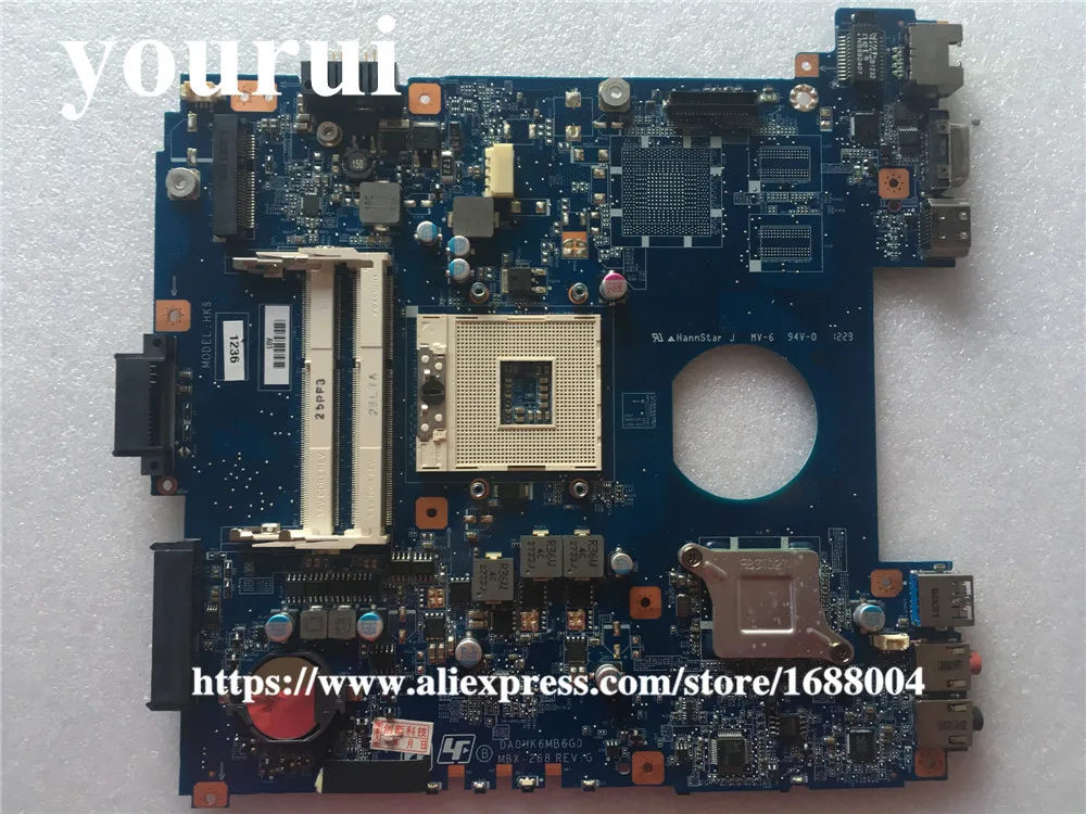 Материнская плата A1893195A DA0HK6MB6G0 для ноутбука SVE141D11L системная HM76 UMA DDR3 полностью