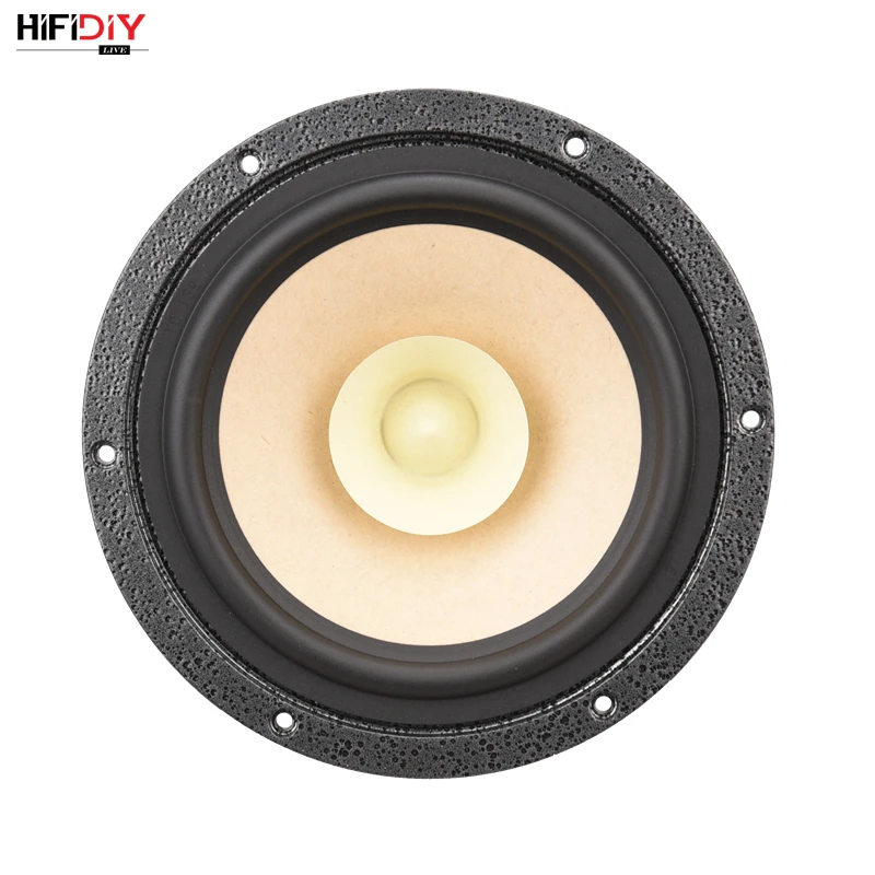 

HIFIDIY LIVE 6.5 inch 7'' 182mm Full frequency speaker unit 8OHM 120W High midbass loudspeaker QF6A hi-fi AUDUO speakers