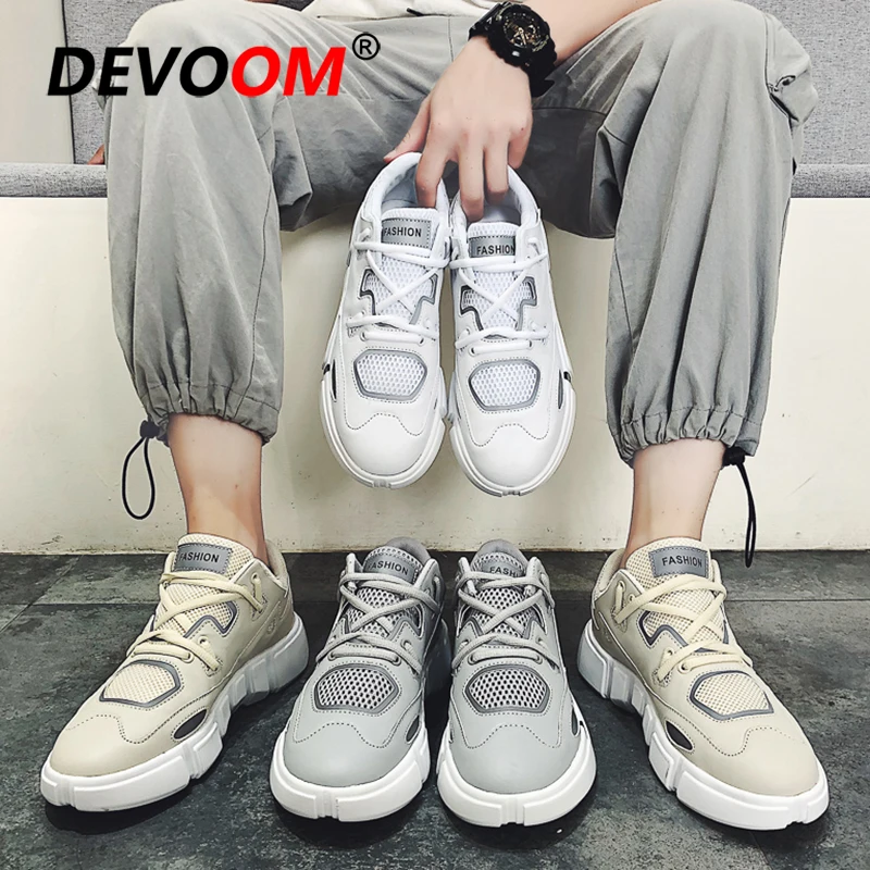 New Air Mesh Homme Chaussure Mens Designer Men Sneakers Reflective Upper Male Trainers Men's Shoes Casual Fashion | Обувь