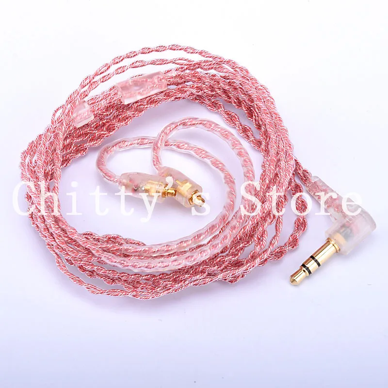 

upgrade wire single crystal copper silver plated wire for ie80 se846 se535 se215 tf10 ue900 im70 im50 im03