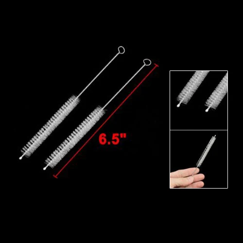 10 шт мм диа химический тест трубка бутылка нейлоновая моющая щетка инструмент