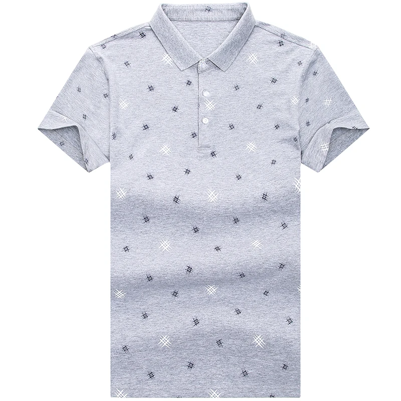 2019 брендовая Новая повседневная летняя рубашка поло с коротким рукавом мужская