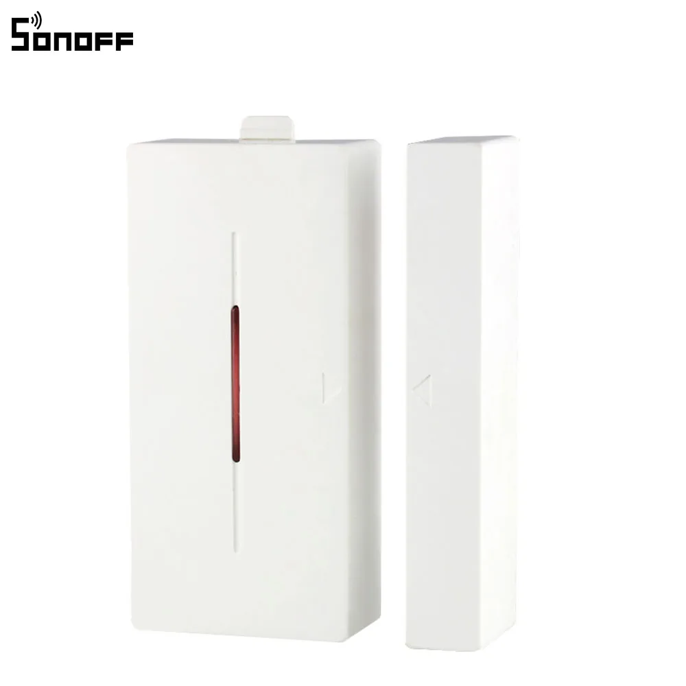 Беспроводной магнитный датчик Sonoff DW1 для дверей и окон 433 МГц домашней